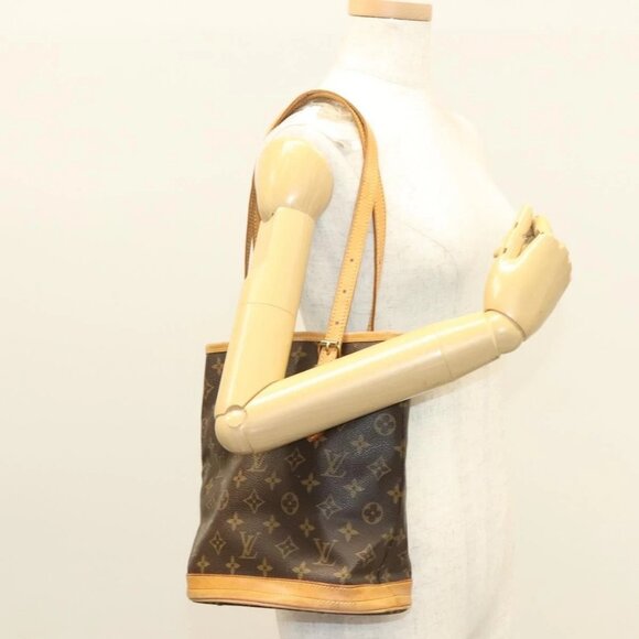 LOUIS VUITTON Monogram Bucket PM Shoulder Bag - Picture 1 of 16